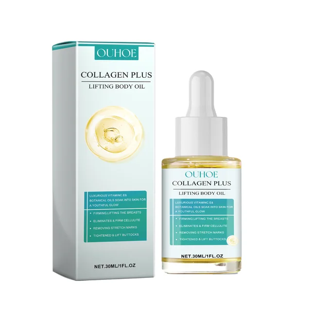 OUHOE Collagen Body Oil, Smooth Skin Smooth Skin Lines Hydrating Moisturizing Body Oil 30Ml - Shop at LoveMi