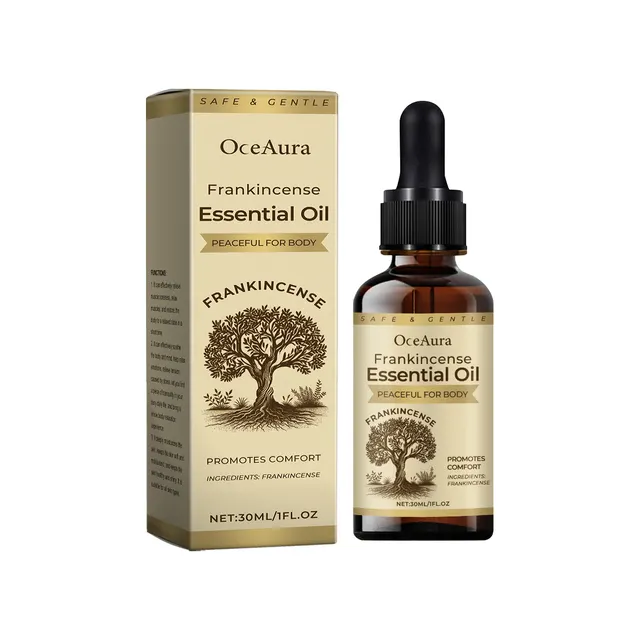 Oceaura Body Frankincense Care Essential Oil, Soothing Shoulder And Back Muscles Care Body Joint Care Essential Oil 30Ml - Shop at LoveMi