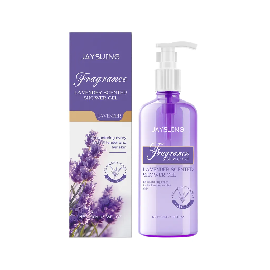 Jaysuing Ladies Lavender Shower Gel Cleans Skin Gently, Refreshes, Moisturizes And Leaves Fragrance - 100Ml