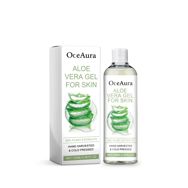 OceAura Moisturizing Aloe Vera Gel Moisturizes And Nourishes Skin After Sun 100Ml - Shop at LoveMi