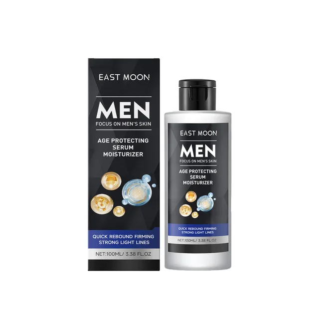 East Moon Men's Face Firming Serum, Lighten Fine Lines, Firming And Hydrating Daily Skin Care 100Ml - Shop at LoveMi