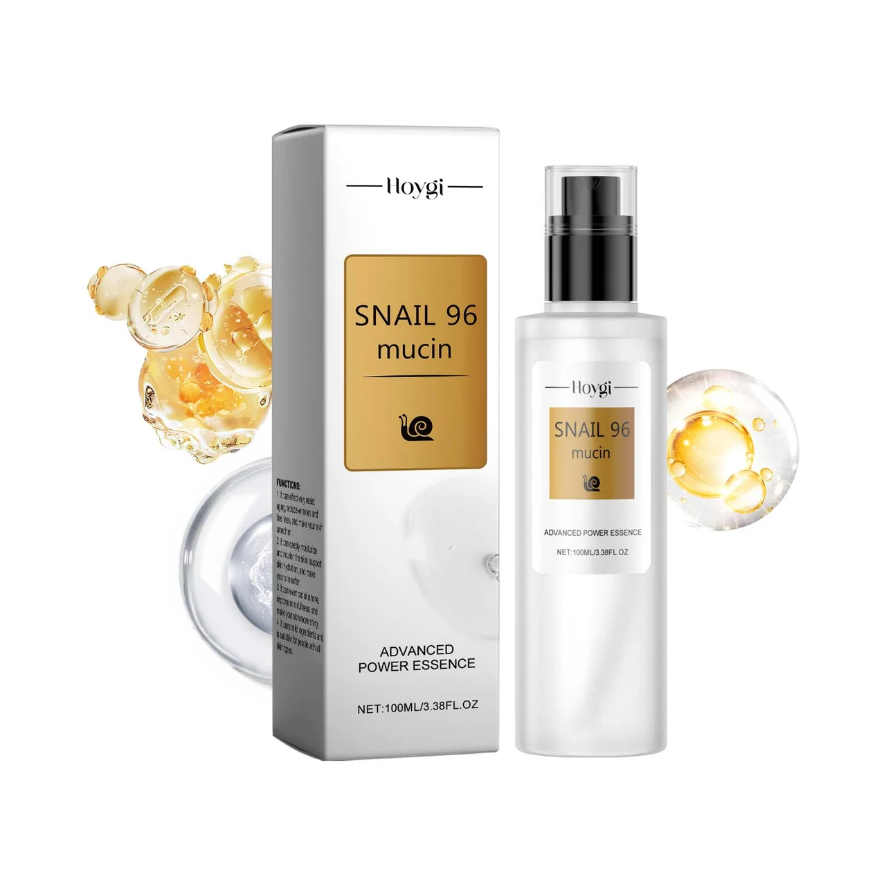 Hoygi Moisturizing Essence, Nourishes And Moisturizes Fine Lines, Improves Pores, Tightens And Moisturizes Skin - 100Ml