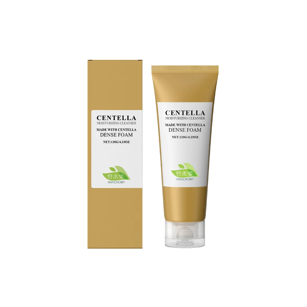 HANCHOBIT The Moisturizing Facial Cleanser Cleanses Impurities From The Facial Skin, Hydrates And Rejuvenates The Skin. The Foam Is Dense, Nourishi...