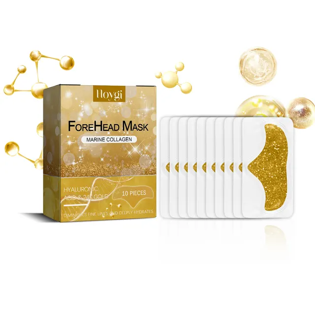 Hoygi Forehead Mask, Lightening And Smoothing Forehead Wrinkles And Lines Firming Loose Skin Anti Wrinkle Patch 10Pcs - Shop at LoveMi