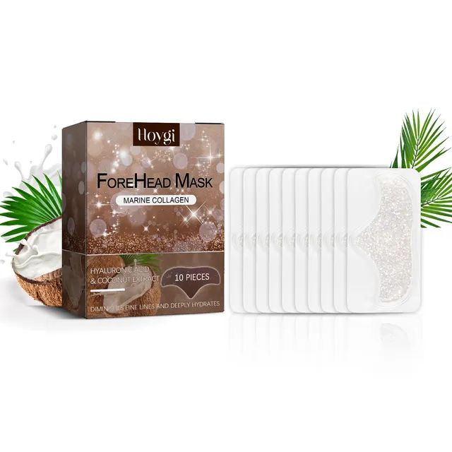 Hoygi Forehead Mask, Lighten And Smooth Fine Lines And Wrinkles, Lift And Tighten Facial Skin 10Pcs - Shop at LoveMi