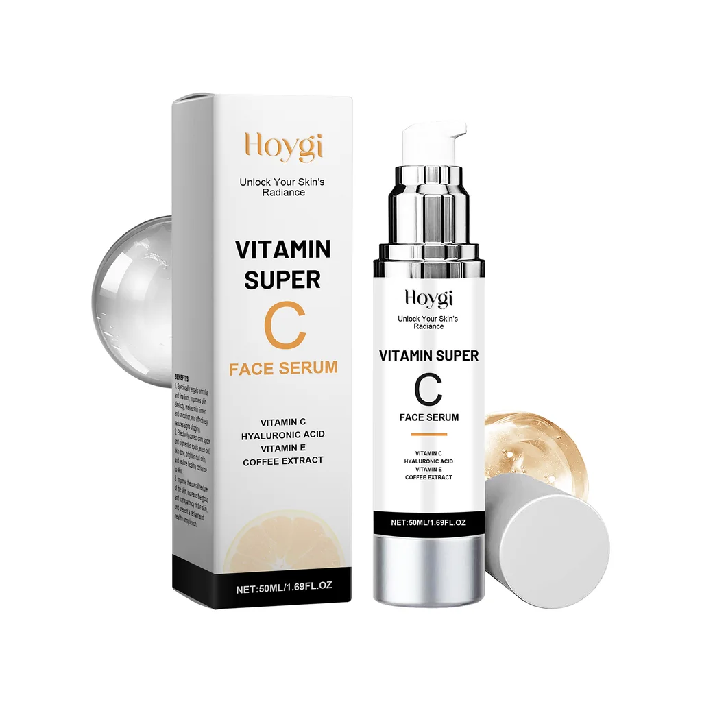 Hoygi Vitamin C Serum Hydrates Soft And Delicate Skin Moisturizing, Moisturizing And Brightening Face Serum - 50Ml