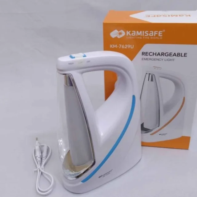 Kamisafe Rechargeable Emergency Light Blue - Shop at LoveMi