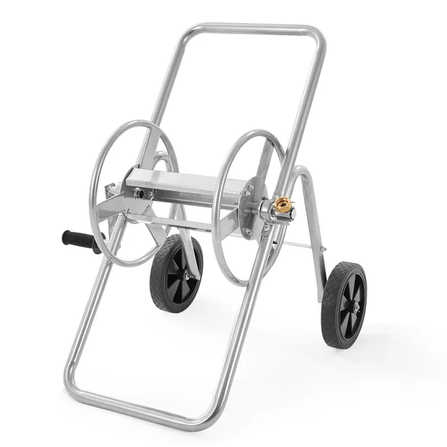 Hose Reel Cart, Hold Up To 175 Ft Of 5/8’’ Hose (Hose Not Included), Garden Water Hose Carts Mobile Tools With Wheels, Heavy Duty Powder coated Ste... Sgjpc2Gg175Fiffbuv0 - Shop at LoveMi