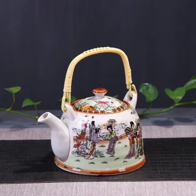 Old fashioned cool kettle, tea ceremony, tea cup, tea maker, tea cup Golden Hairpins - Shop at LoveMi