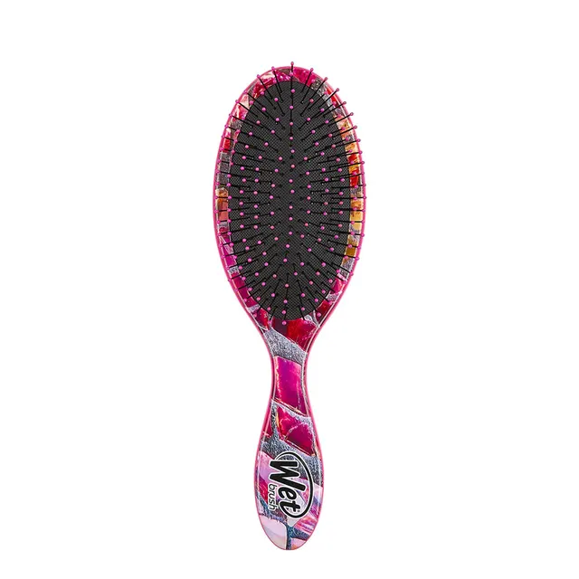 Air cushion massage comb Pink Rock Texture - Shop at LoveMi