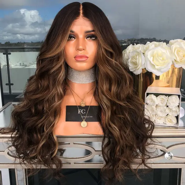 Long brown wig Brown - Shop at LoveMi