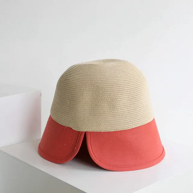 Slit fisherman hat after hitting color Orange - Shop at LoveMi