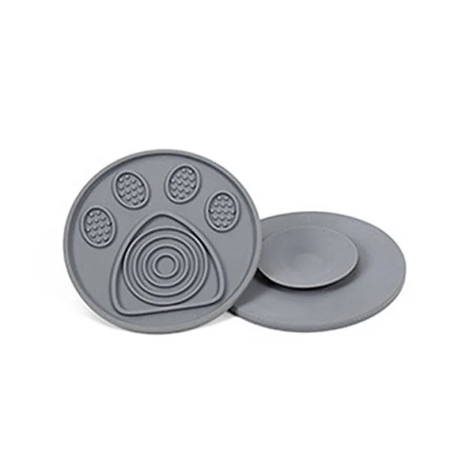 Pet slow food licking pad Grey - Shop at LoveMi
