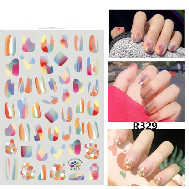 Nail Sticker Adhesive R329 - Shop at LoveMi