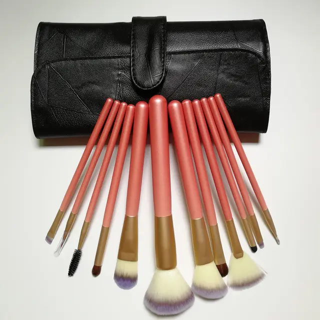 Exquisite Makeup Brush Set Pink Black - Shop at LoveMi