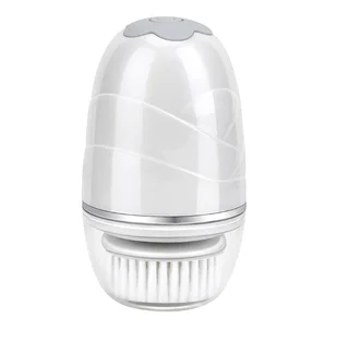 Rotary face washer electric cleaning brush - White