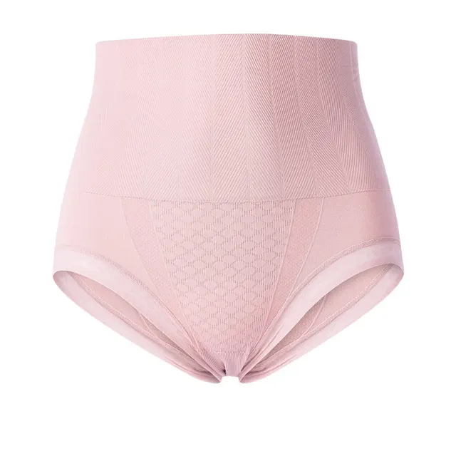 Seamless Women High Waist Slimming Tummy Control Knickers Pants Pantie Briefs Shapewear Magic Body Shaper Lady Corset Underwear Pink - Shop at LoveMi