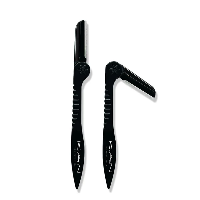 Stainless steel eyebrow scraper Black - Shop at LoveMi