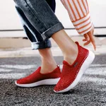 Casual wild mesh sneakers - Red