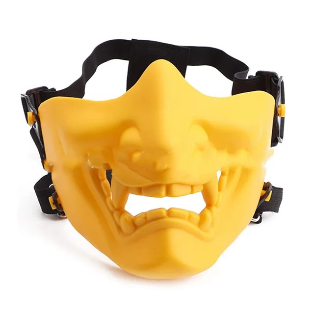 Funny Prajna mask for Halloween party Yellow - Shop at LoveMi