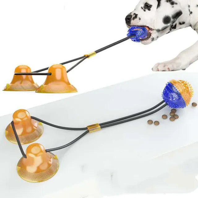 Suction Cup Pets Toys Drange Blue - Shop at LoveMi