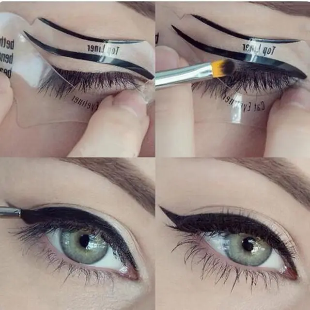 Smoky eye makeup eyeliner aids Black - Shop at LoveMi