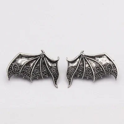 Devil wings punk bat hairpin Silver - Shop at LoveMi