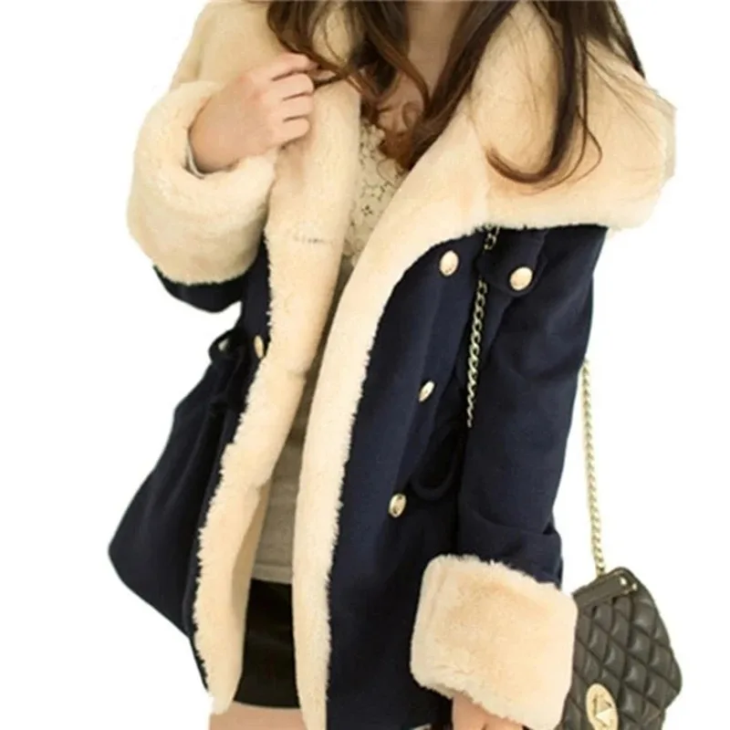 woolen coat Blue - Shop at LoveMi