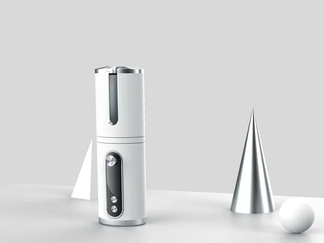 Wireless automatic curling iron White - Shop at LoveMi