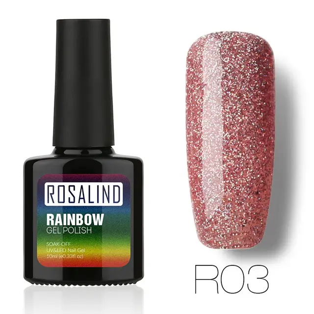 Nail polish ROSALIND phototherapy gel Rbr03 - Shop at LoveMi