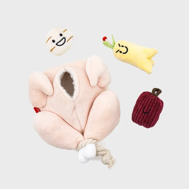 Cartoon Cute Pet Dog Cat Squeaking Plush Sound Toys Chew Throw - Shop at LoveMi