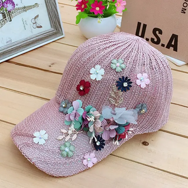 Korean style breathable cap with mesh summer hat Pink - Shop at LoveMi