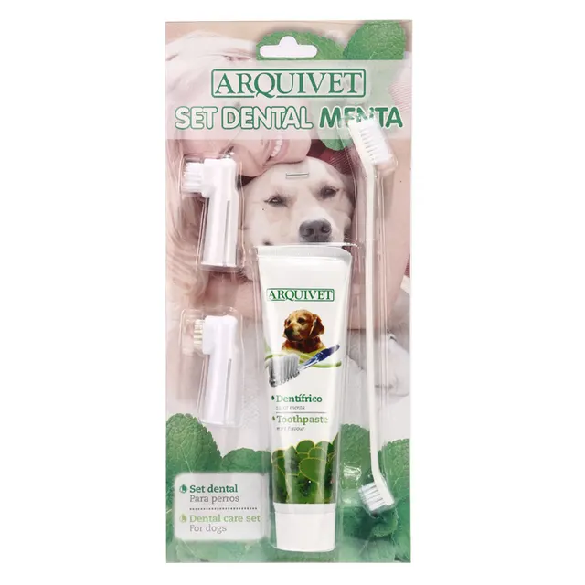 Pet toothpaste toothbrush set Mint Flavor - Shop at LoveMi