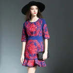 Blue Middle Sleeve