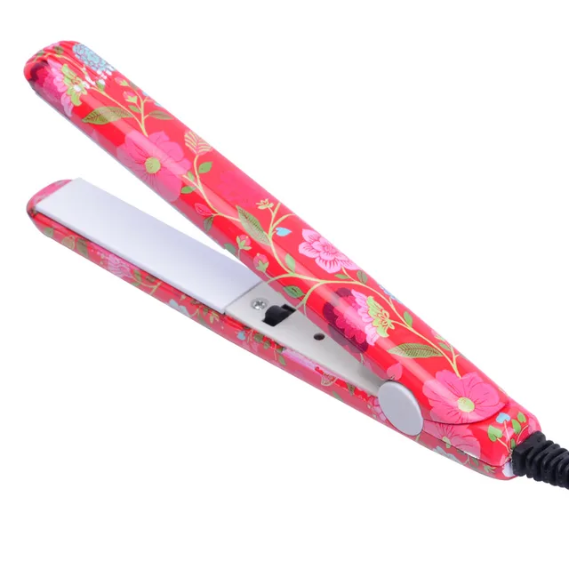 Color mini splint curling iron Cherry Red - Shop at LoveMi
