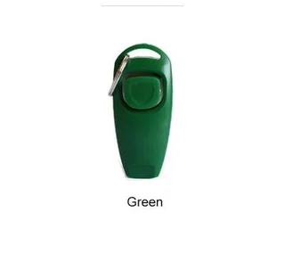 Pet Ring Whistle Training Dog Whistle Pet Training Ring Two In One Ring Naked Machine - Green