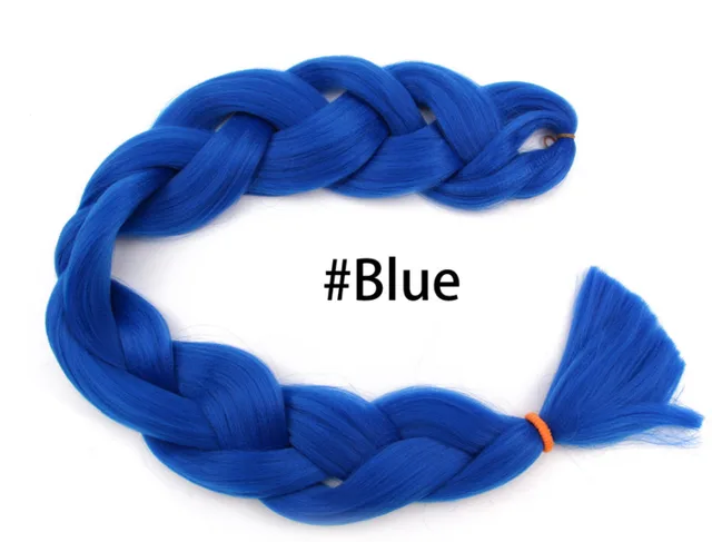 Dirty braids and big braids Blue - Shop at LoveMi