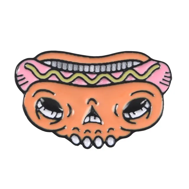 Burger Pizza Hot Dog Donut Brooch Xz1670 - Shop at LoveMi