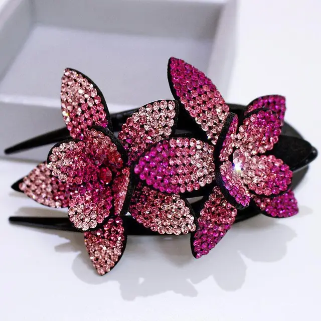 lower big duckbill clip hairpin Pink - Shop at LoveMi