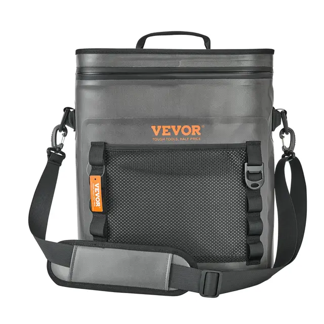 Soft Cooler Bag, 30 Cans Soft Sided Cooler Bag Leakproof With Zipper, Waterproof Soft Cooler Insulated Bag, Lightweight & Portable Collapsible Cool... Dark Gray - Shop at LoveMi