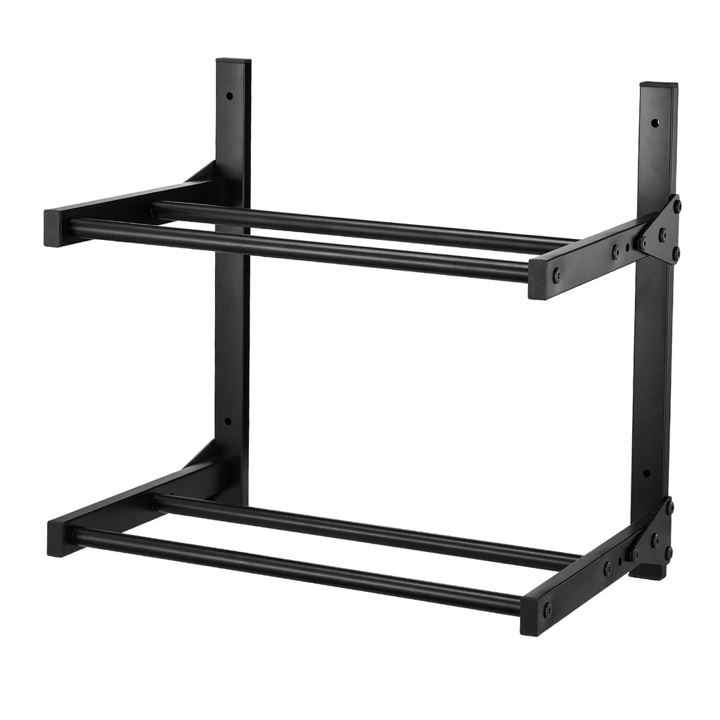 Wall Mount Printer Filament Storage Rack, 2-Tier Wall Bracket Storage Shelf, Rolling Filament Spool Holders Racks With Wheels, Filaments Organzied ...