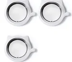 White 3Pcs