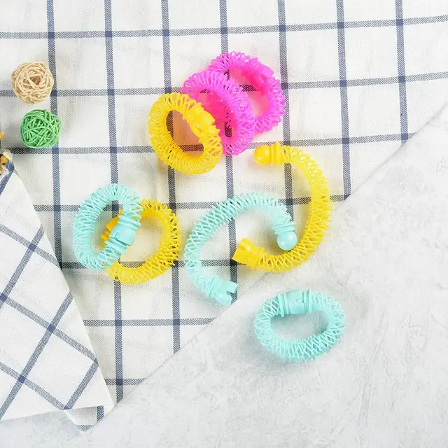 Self adhesive hair curler Randomly 6Pcs - Shop at LoveMi