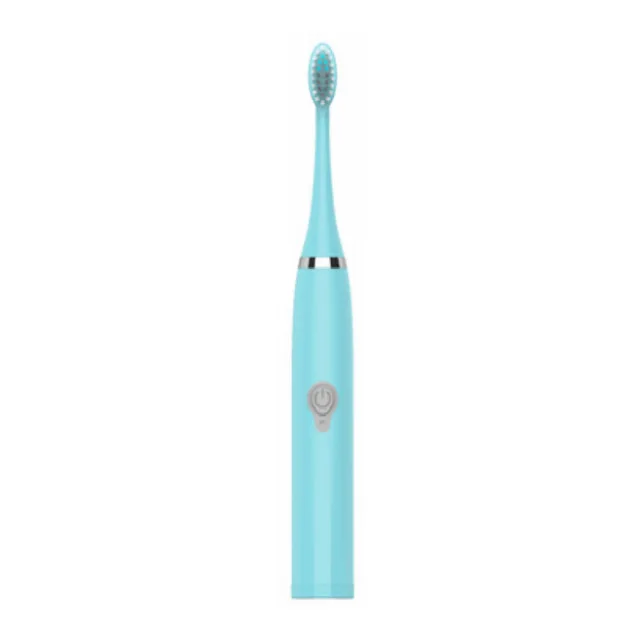 Electric toothbrush universal sonic soft hair waterproof toothbrush Blue - Shop at LoveMi
