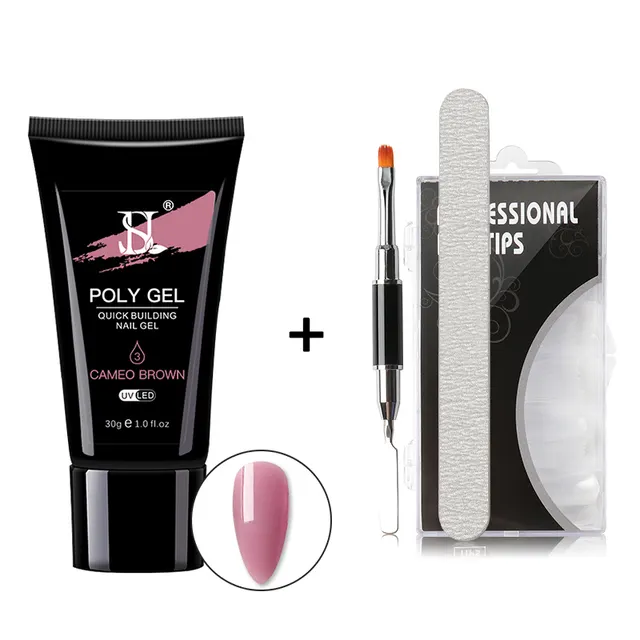 Crystal nail polish Cameo Brown - Shop at LoveMi