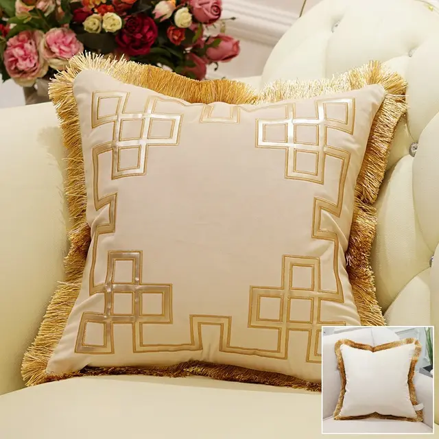 Flannel sofa pillowcase Triumph Beige - Shop at LoveMi