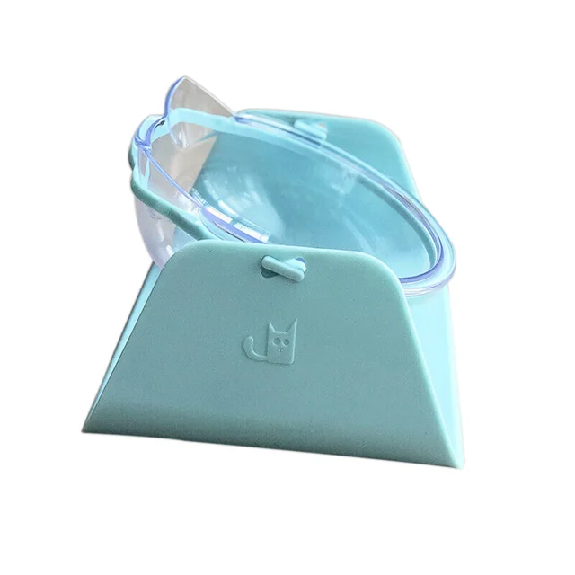 Adjustable pet cat bowl Blue - Shop at LoveMi