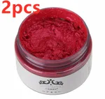 Hair Colour Wax - Red 2Pcs