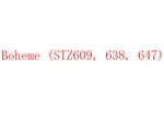 Boheme Stz609 638 647