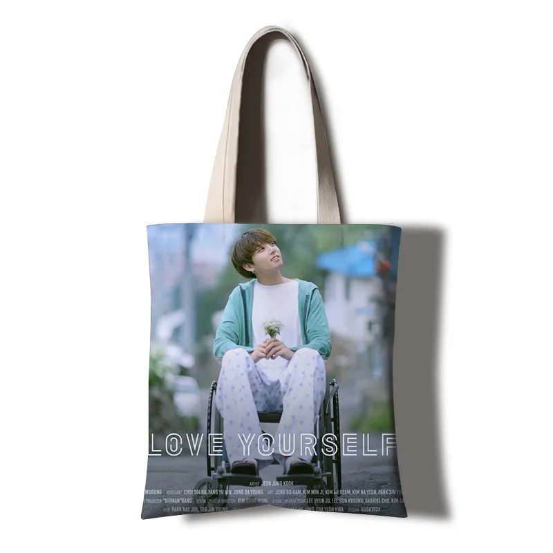 Handbag student letter art travel tutorial bag F 30X35Cm - Shop at LoveMi